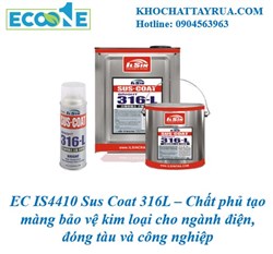 EC IS-4410 Sus-Coat 316-L – Chất phủ tạo màng bảo vệ kim loại cho ngành điện, đóng tàu và công nghiệ